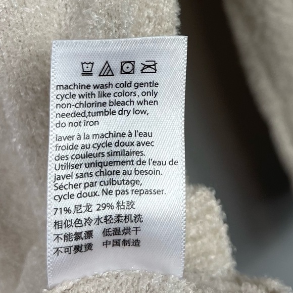 Barefoot Dreams CozyChic Ultra Lite Coastal Cowl Neck Tunic S Cozy Long Sweater - Picture 10 of 11